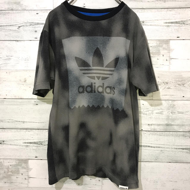 adidas(アディダス)の【激レア】アディダス adidas☆トレフォイルビッグロゴ ロゴタグ Tシャツ メンズのトップス(Tシャツ/カットソー(半袖/袖なし))の商品写真