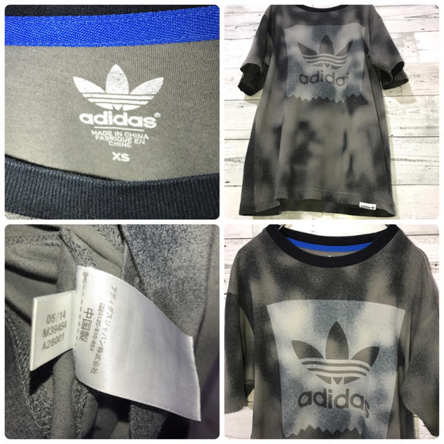 adidas(アディダス)の【激レア】アディダス adidas☆トレフォイルビッグロゴ ロゴタグ Tシャツ メンズのトップス(Tシャツ/カットソー(半袖/袖なし))の商品写真