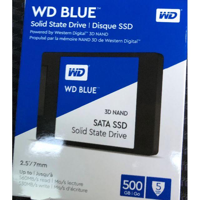 WD SSD 500GB WD Blue(新品未開封)