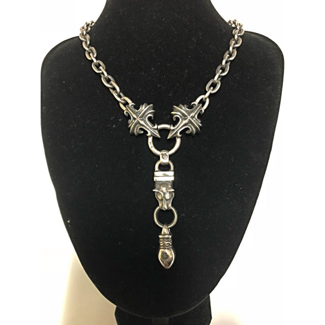 Chrome Hearts - ラウドスタイルデザイン L.S.Dシルバー925ネックレス