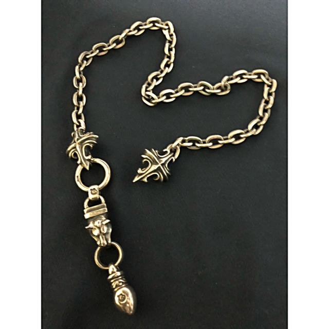 Chrome Hearts(クロムハーツ)のラウドスタイルデザイン L.S.Dシルバー925ネックレス&ウォレットチェーン メンズのアクセサリー(ネックレス)の商品写真