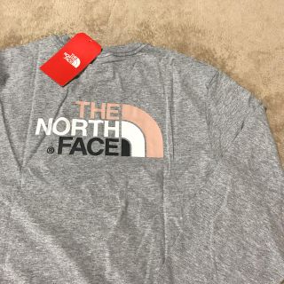 ザノースフェイス(THE NORTH FACE)のThe North Face 長袖 グレー めん100(Tシャツ/カットソー(七分/長袖))