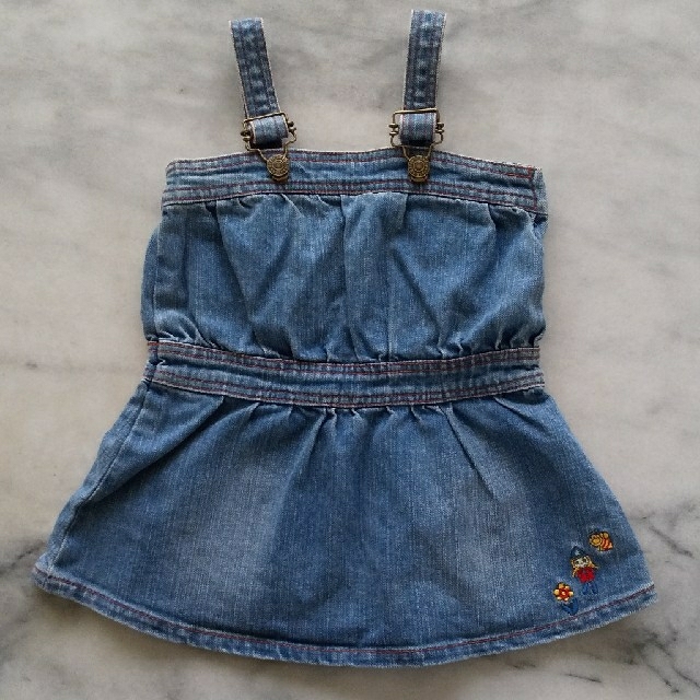 daddy oh daddy(ダディオーダディー)のDADDY OH DADDY🌼デニムワンピース キッズ/ベビー/マタニティのキッズ服女の子用(90cm~)(ワンピース)の商品写真