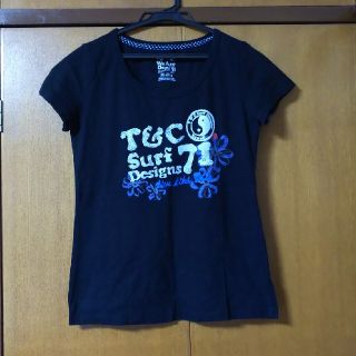 タウンアンドカントリー(Town & Country)の美品 T＆C ブラック  Tシャツ Mサイズ(Tシャツ(半袖/袖なし))