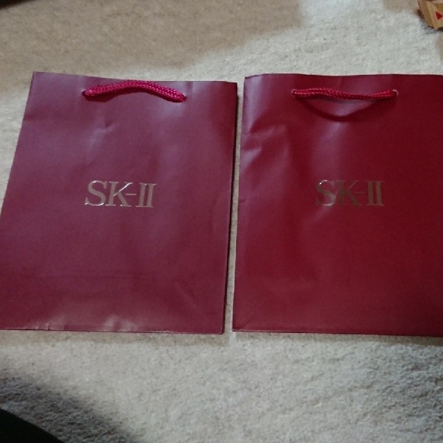 SK-II(エスケーツー)のsk2 紙袋 三枚セット レディースのバッグ(ショップ袋)の商品写真