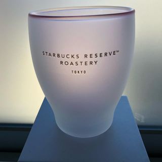 スターバックスコーヒー(Starbucks Coffee)のスターバックスリザーブロースタリー東京 ダブルウォールグラス フロスト ピンク(グラス/カップ)