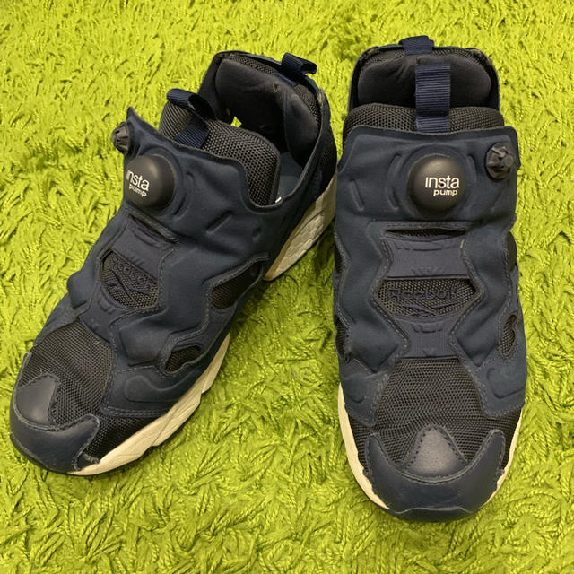 Reebok - Reebok ポンプフューリー ネイビー 24.5(USED)の通販 by ※4/28-5/7発送おやすみします😭