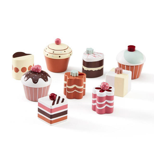 ZARA HOME(ザラホーム)の★Kid's Concept★ キッズコンセプト 木製カップケーキセット キッズ/ベビー/マタニティのおもちゃ(知育玩具)の商品写真