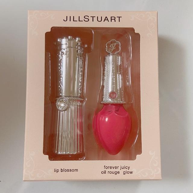 JILLSTUART(ジルスチュアート)のリップブロッサム&フォーエヴァーシューシーオイルルージュグロウ デュオ コスメ/美容のベースメイク/化粧品(口紅)の商品写真