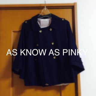 アズノゥアズピンキー(AS KNOW AS PINKY)のコート(スプリングコート)