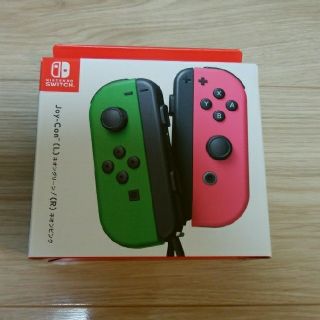 ニンテンドースイッチ(Nintendo Switch)のjoy-con　ジョイコン　新品　ネオングリーン　ピンク　スイッチ　switch(その他)