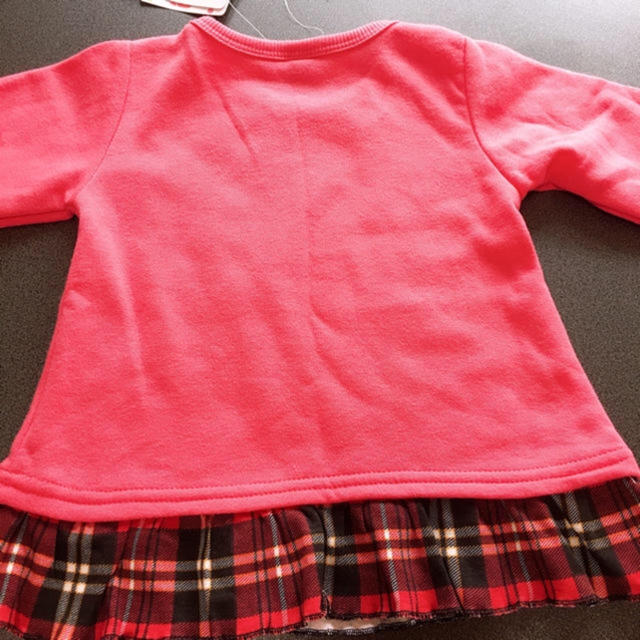 西松屋(ニシマツヤ)のベビー服80 キッズ/ベビー/マタニティのベビー服(~85cm)(トレーナー)の商品写真