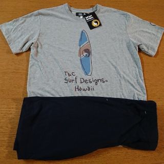 
☆新品☆T＆C Surf Designs☆半袖・半ズボン☆パジャマ☆M☆(その他)