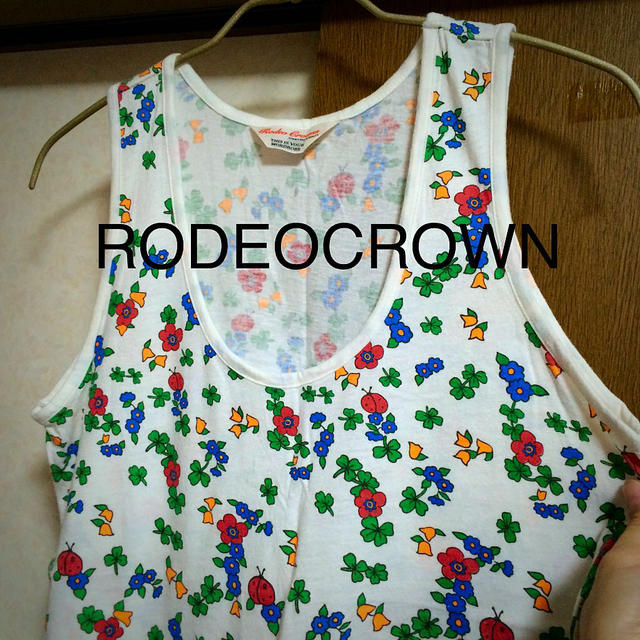 RODEO CROWNS(ロデオクラウンズ)のロデオ☆タンクトップ レディースのトップス(タンクトップ)の商品写真