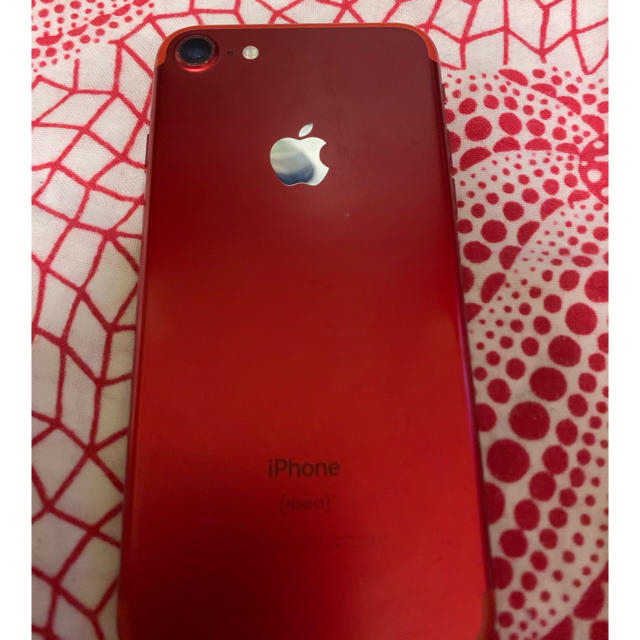 GW期間値下げ！au iPhone7 product red
