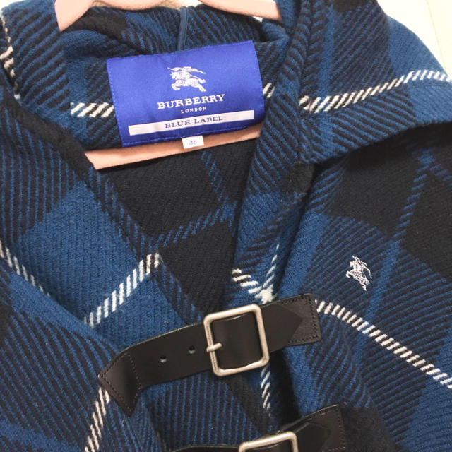 BURBERRY BLUE LABEL(バーバリーブルーレーベル)の美品☆ バーバリー ブルーレーベル ストール マフラー ☆ クレストブリッジ レディースのファッション小物(ストール/パシュミナ)の商品写真