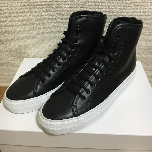 COMMON PROJECTS コモンプロジェクト レザー スニーカー 黒 38