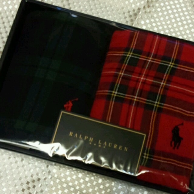 Ralph Lauren(ラルフローレン)の終了！RALPH LAUREN ハンカチ レディースのファッション小物(ハンカチ)の商品写真