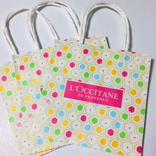 ロクシタン(L'OCCITANE)のショップ袋 特小×3 ロクシタン(ショップ袋)