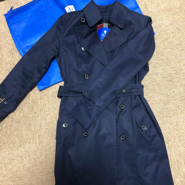 BURBERRY BLUE LABEL - トレンチコート ネイビー ブルーレーベル