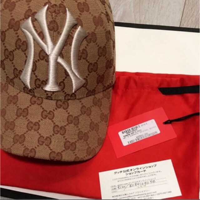 Gucci(グッチ)の GUCCI NY ヤンキース CAP キャップ 浜崎あゆみ gucci グッチ メンズの帽子(キャップ)の商品写真