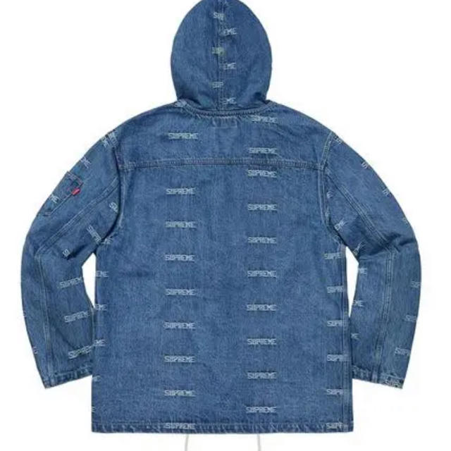 Supreme(シュプリーム)のSupreme Logo Denim Turnout Jacket メンズのジャケット/アウター(Gジャン/デニムジャケット)の商品写真