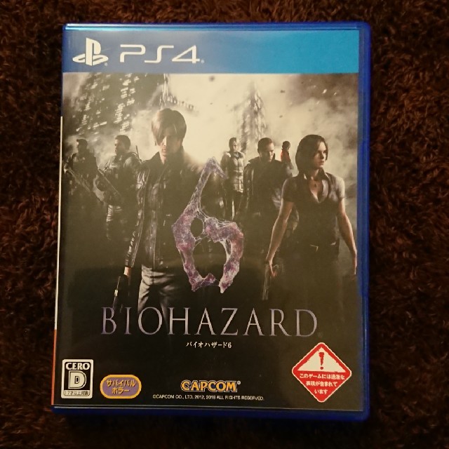 BIOHAZARD6 エンタメ/ホビーのゲームソフト/ゲーム機本体(家庭用ゲームソフト)の商品写真