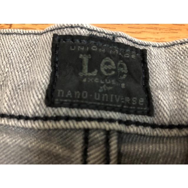 nano・universe(ナノユニバース)のLee✖︎nano＿universe デニムパンツ メンズのパンツ(デニム/ジーンズ)の商品写真