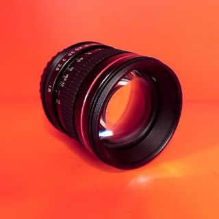 ポートレート85mm F1.8単焦点レンズ！キヤノン一眼レフ対応！EOS高画質！