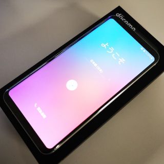 エルジーエレクトロニクス(LG Electronics)のdocomo L-01K LG V30+(クラウドシルバー)SIMロック解除済み(スマートフォン本体)