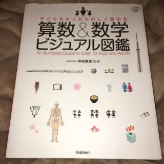 ガッケン(学研)の算数＆数学ビジュアル図鑑(語学/参考書)