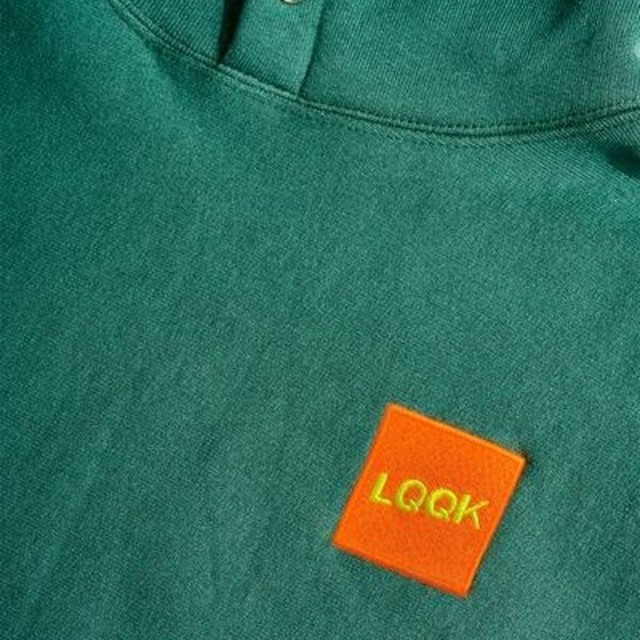 lqqk studio signature snap hoody L