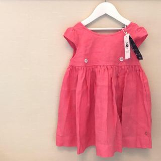 プチバトー(PETIT BATEAU)の【ひなこ様 ご専用】プチバトー 19SS リネンワンピース 3a (ワンピース)