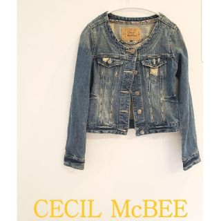 セシルマクビー(CECIL McBEE)のセシルマクビー　デニムジャケット(Gジャン/デニムジャケット)