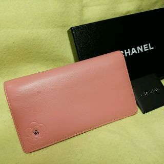 シャネル(CHANEL)の美品正規品【シャネル】長財布＊ピンク(財布)