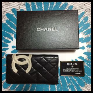 シャネル(CHANEL)のCHANELカンボンライン長財布(財布)