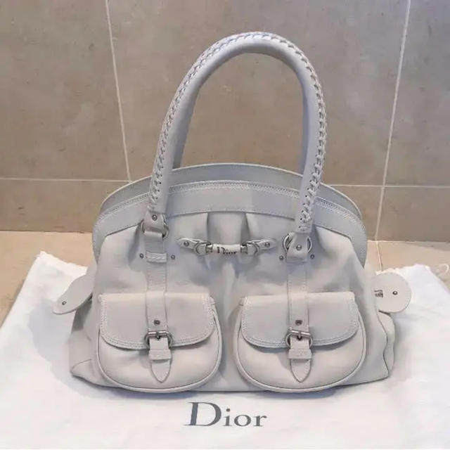 【返品送料無料】 Christian Dior - Christian Dior ディオール 超美品バッグ バック ストラップ 今期 ハンドバッグ