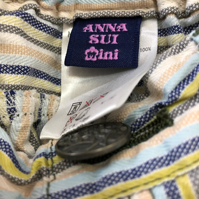 ANNA SUI mini(アナスイミニ)のアナスイミニ ショートパンツ 110 キッズ/ベビー/マタニティのキッズ服女の子用(90cm~)(パンツ/スパッツ)の商品写真