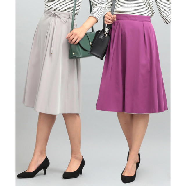 ViS(ヴィス)のリバーシブルスカート レディースのスカート(ひざ丈スカート)の商品写真