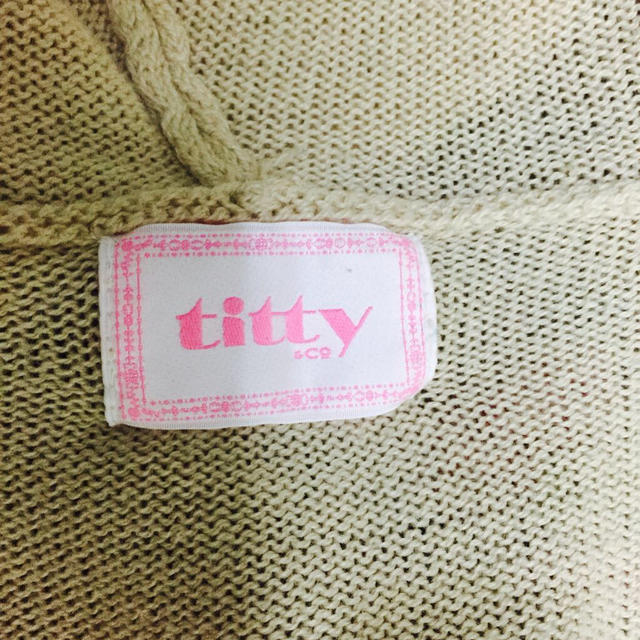 titty&co(ティティアンドコー)のtitty&co♡ガウン レディースのジャケット/アウター(スプリングコート)の商品写真