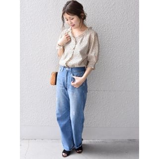 カージュ(Khaju)の✨新品・未使用品(タグ付)✨ khaju 2WAY ドットブラウス(シャツ/ブラウス(半袖/袖なし))