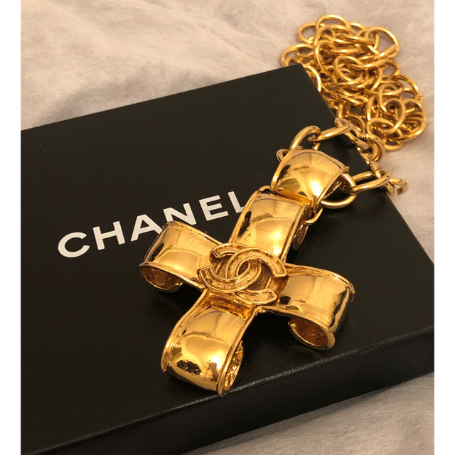 CHANEL シャネル クロス ネックレス 美品 | www.innoveering.net