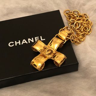 CHANEL シャネル クロス ネックレス 美品 | www.innoveering.net