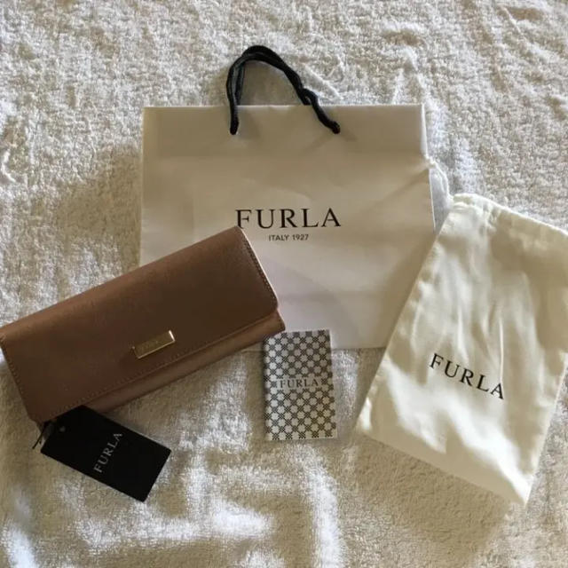 7/3まで取り置き★新品★フルラ  FURLA レザー長財布 ピンクゴールドピンクゴールド仕様