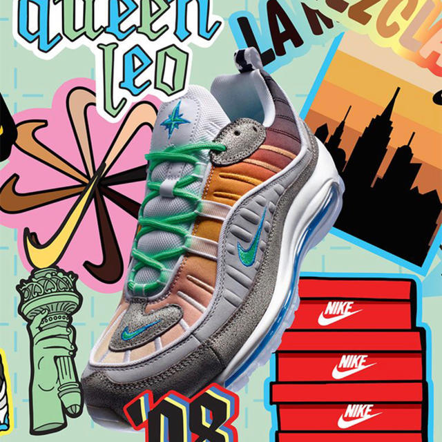 【送料込み】NIKE AIR MAX 98 NYC ガブリエル・セラーノ