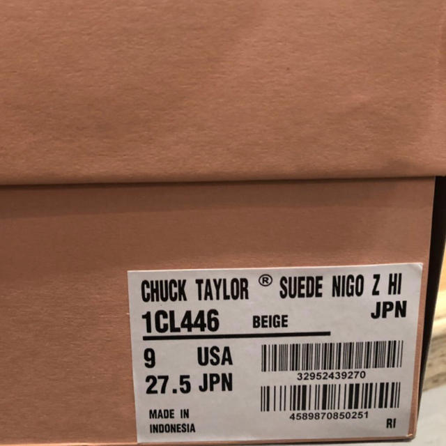 CONVERSE(コンバース)のCHUCK TAYLOR SUEDE NIGO コンバース チャックテイラー メンズの靴/シューズ(スニーカー)の商品写真