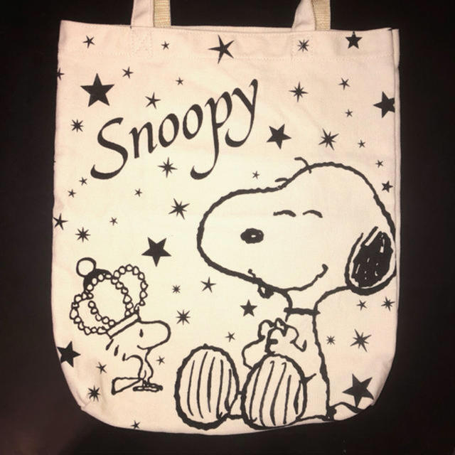 PEANUTS(ピーナッツ)の☆スヌーピー&ウッドストック トートバッグ☆ レディースのバッグ(トートバッグ)の商品写真