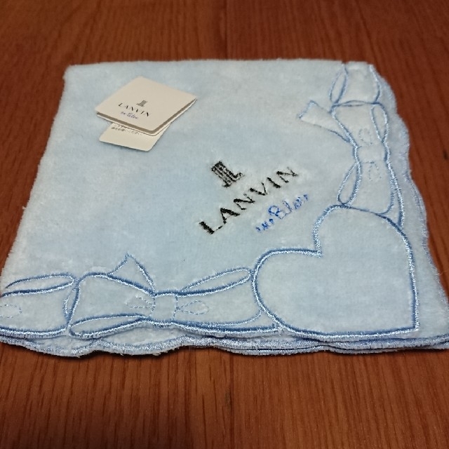 LANVIN en Bleu(ランバンオンブルー)の新品ランバン タオルハンカチ レディースのファッション小物(ハンカチ)の商品写真