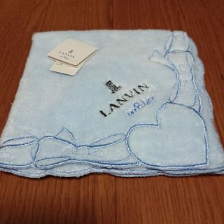 ランバンオンブルー(LANVIN en Bleu)の新品ランバン タオルハンカチ(ハンカチ)