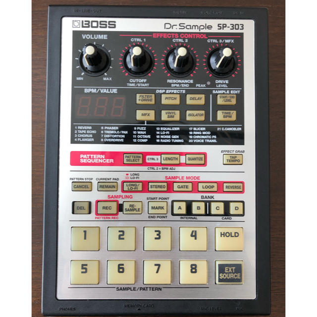 BOSS(ボス)のBOSS Dr. Sample SP303 楽器のDTM/DAW(その他)の商品写真